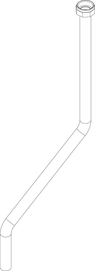 BOSCH Ersatzteil TTNR: 87186660370 Rohr RL oben BOSCH Ersatzteil TTNR: 87186660370 Rohr RL oben