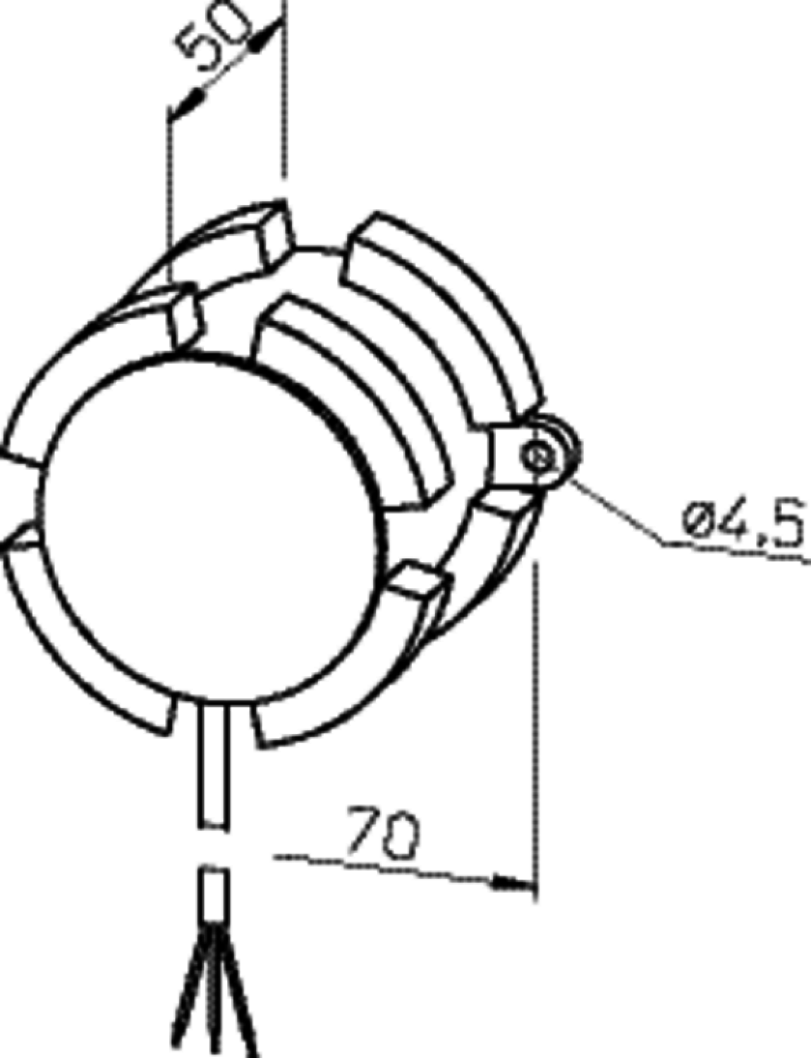 Helios LDF 500 0-500 Pa Druck-Differenzfühler für EUR...,FU-C...