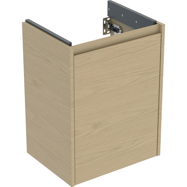 Geberit Renova Plan US für HWB, mit 1 Tür 45,7x60,6x35cm, Eiche natur