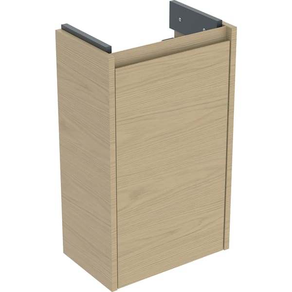 Geberit Renova Compact US für HWB, mit 1 Tür 35,8x60,5x22,5cm, Eiche natur