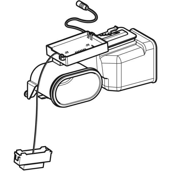 Geberit Absaugeinheit für Aktivkohlefilter (Sigma40 Bj. 2011-2023) Geberit Absaugeinheit für Aktivkohlefilter (Sigma40 Bj. 2011-2023)