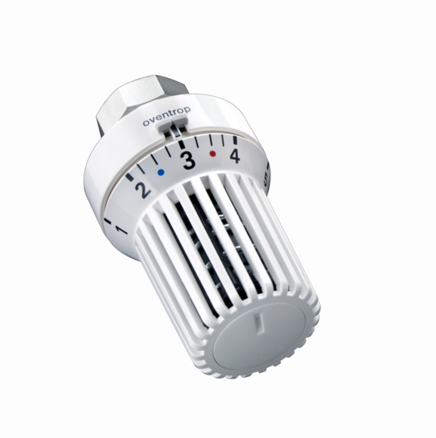 OVENTROP-Thermostat "Uni XHM" 7-28 C, 0 * 1-5, Flüssig-Fühler, weiß