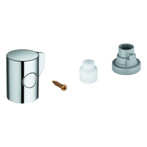 GROHE Absperrgriff 47980 mit Spartaste für Grohtherm 800 chrom GROHE Absperrgriff 47980 mit Spartaste für Grohtherm 800 chrom
