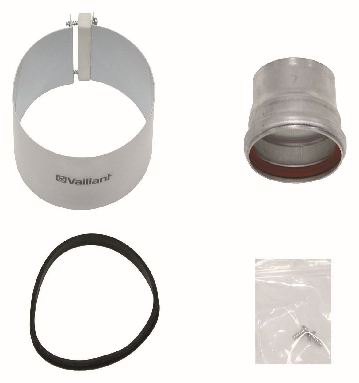 Vaillant Übergangsstück turboTEC 60/100 mm auf 63/96 mm, Alu