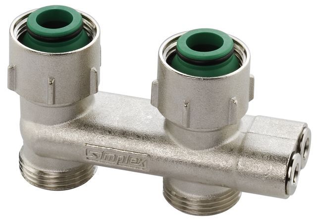 Flamco Umlenkstück Durchg. D2/50 G3/4i x G3/4a MS vern. m. Konus