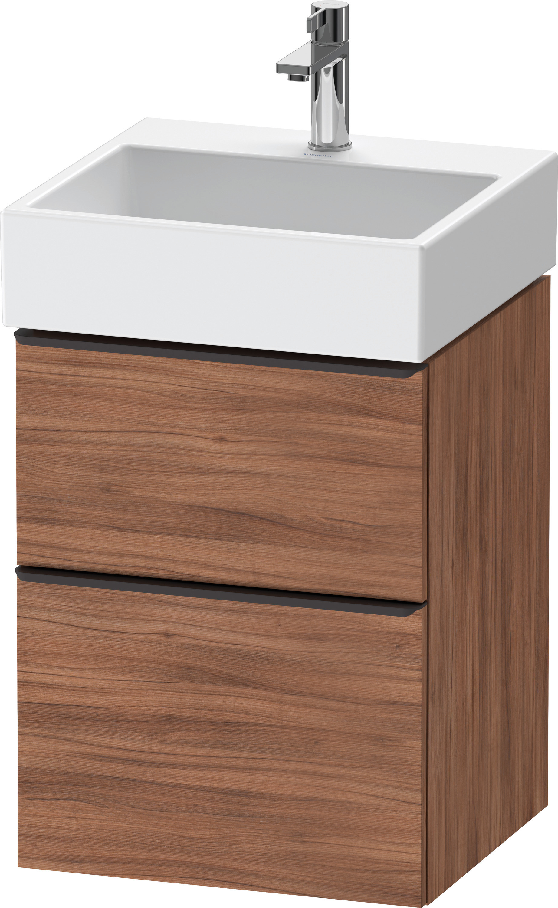 Duravit D-Neo WTU,Ausz:1,Schubk:1,GR:Dia.Schw 484x442x625mm,Wandh,Nussbaum Matt,Dekor