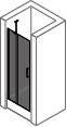 HP DA Classics 2 4-Eck STN fS 80 H:2000 silber matt klar Anti-Plaque