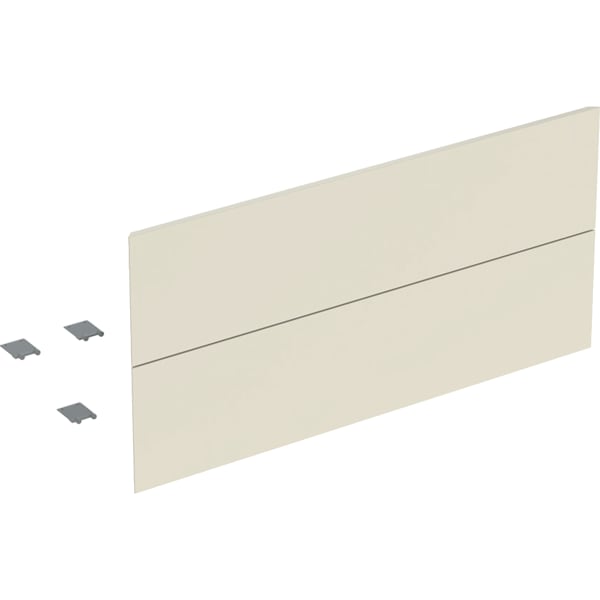 Geberit Set Schubl.-Frt für ONE US, 2 Schubl. für WT B: 105cm, sandgrau glänzend