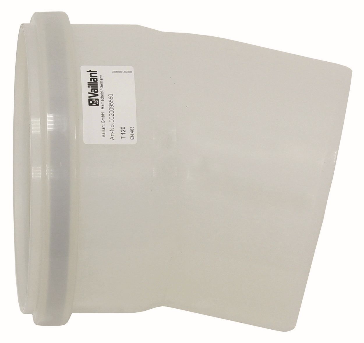 Vaillant Bogen 15 Grad DN 160 PP
