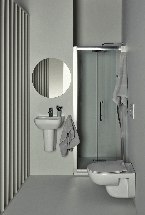 IS Handwaschbecken i.life A 1Hl. m.Ül. 400x360x150mm Weiß