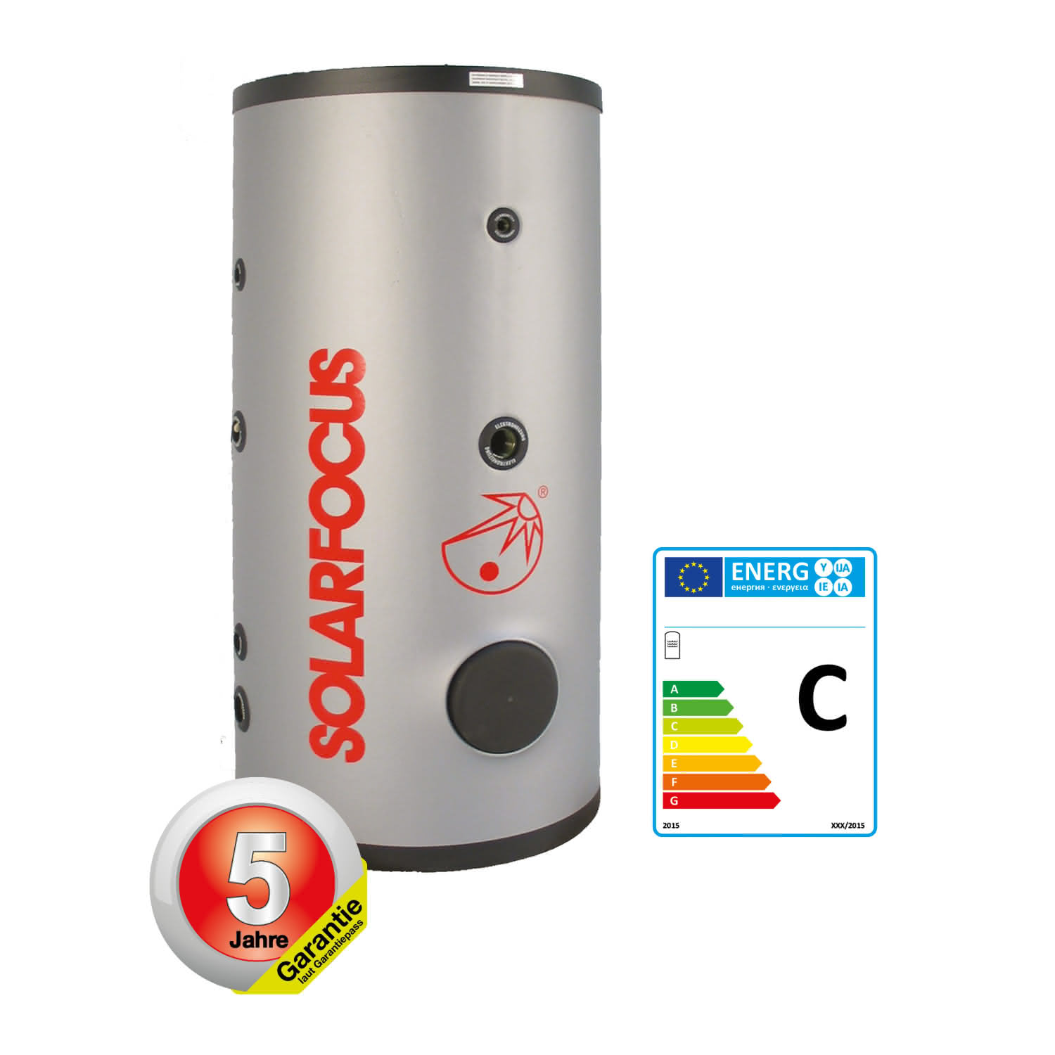 SOLARFOCUS TRINKWASSERSPEICHER bivalent 400l "ECOLINE"