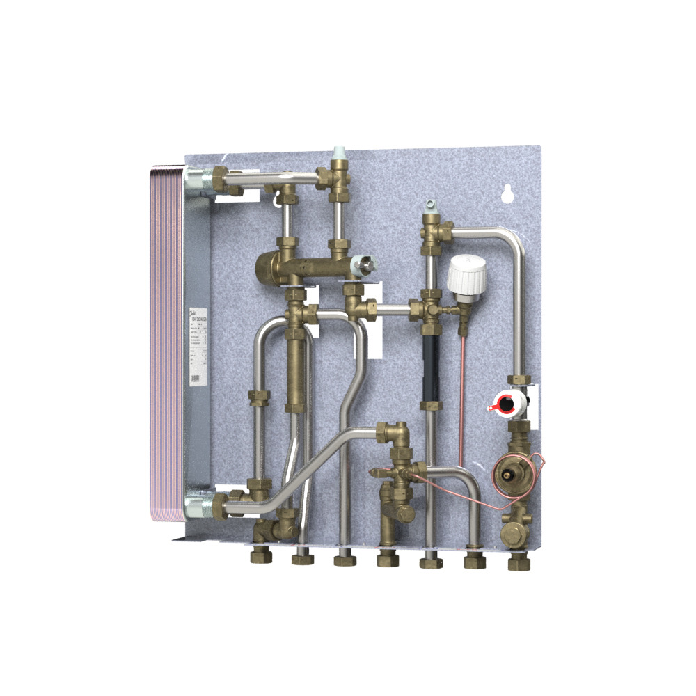 Danfoss Wohnungsstation AkvaVita FSS HT-Heizung, 58kW