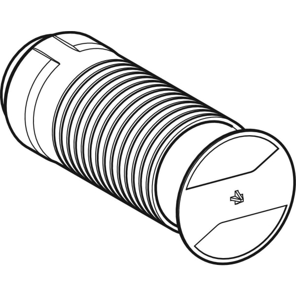 Geberit Set Bauschutz zu Geberit UP-Kugelhahn mit Befestigung: DN1=20