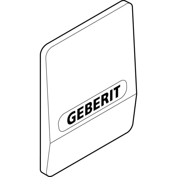 Geberit Highline Abdeckplatte gebürstet