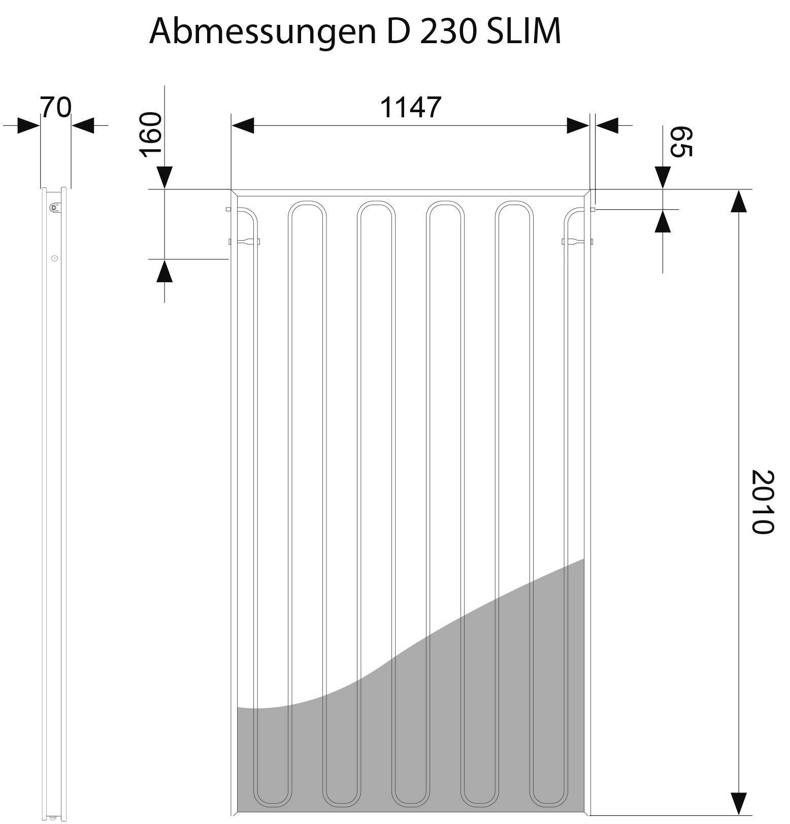 Remeha RemaSol D230 SLIM Solar-Flachkollektor