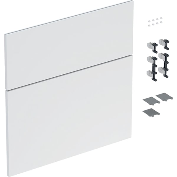 Geberit Schubladenfront Set für iCon für WT B:60cm, weiß matt