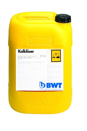 BWT Schnellentkalkung Kalklöser, 20 kg Lösung von Kalkstein, kochfest