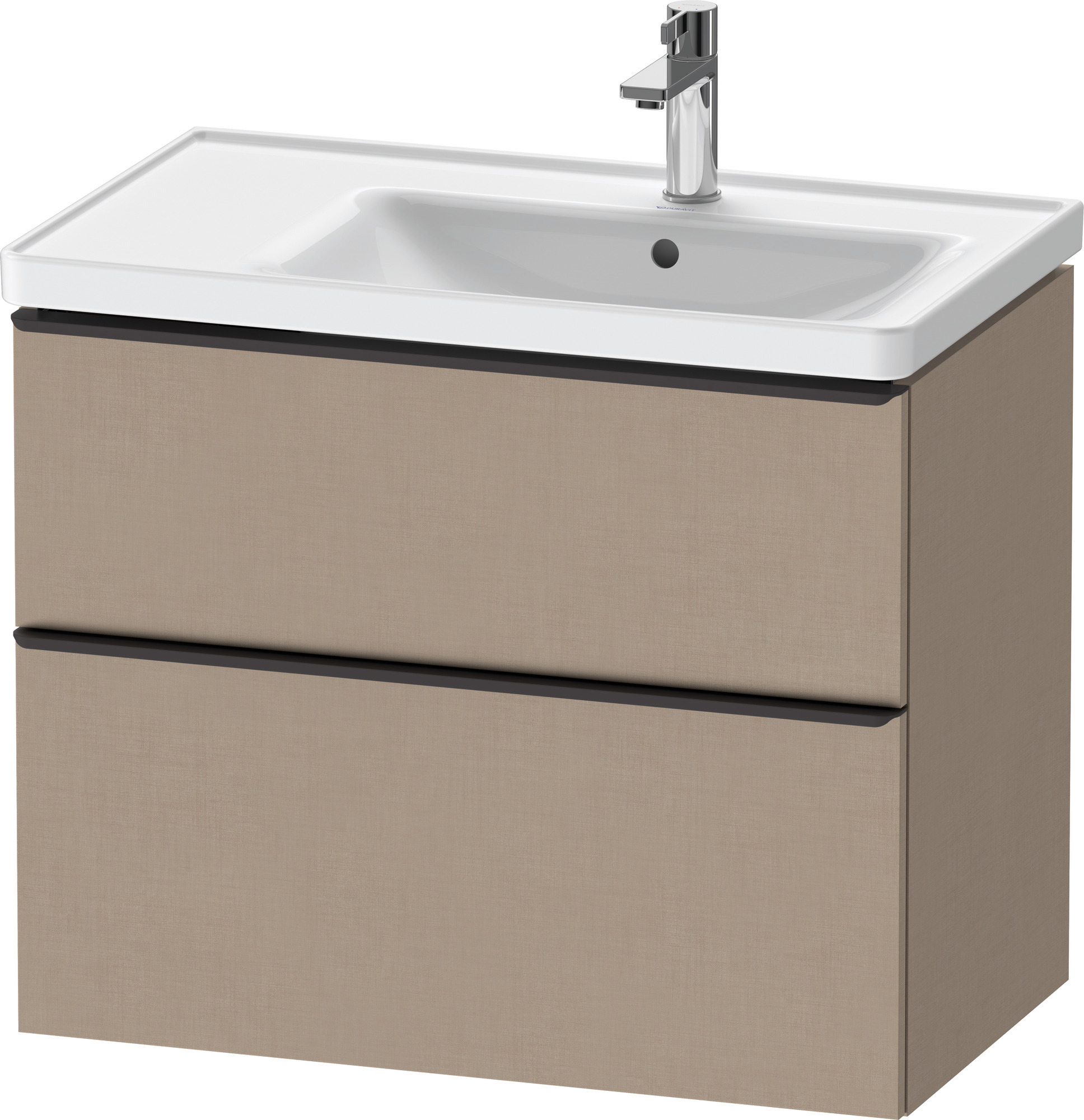Duravit D-Neo WTU,237080,AZ,1,SBK:1,Gr:D.Schw 784x452x625mm,Wandh, Leinen Matt, Dekor
