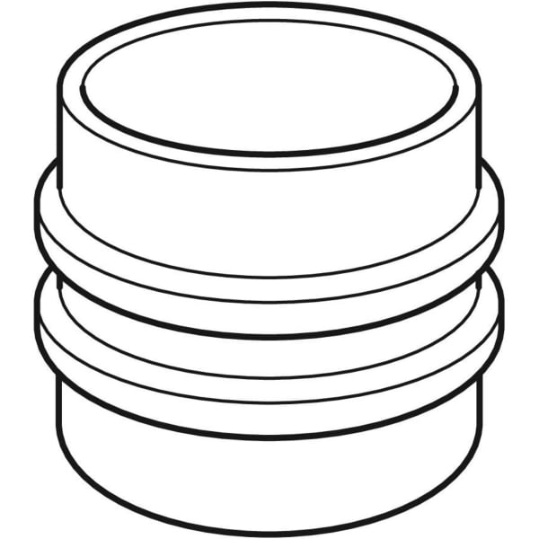 Geberit PE Doppelbundbüchse d315