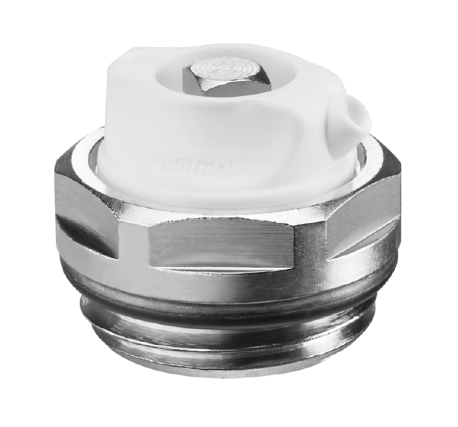 OVENTROP-Entlüftungsstopfen (Platten-HK) 1/2",PN10,Austr.drehb.,selbstd.,Ms,vern.