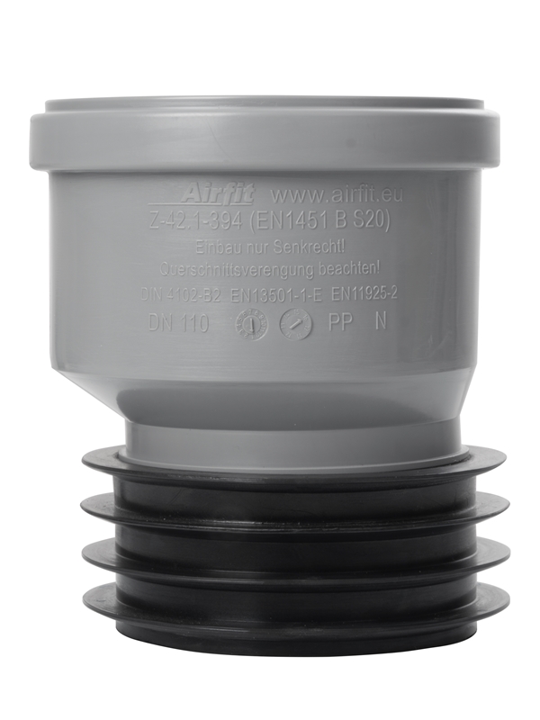 airfit PP-Universal-Steckmuffe-Plus DN 110/110 exzentrisch