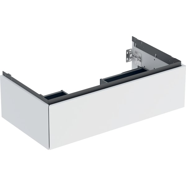 Geberit ONE Unterschrank für WT/-Platte 1 Schubl., 88,8x26,6x47cm, weiß matt
