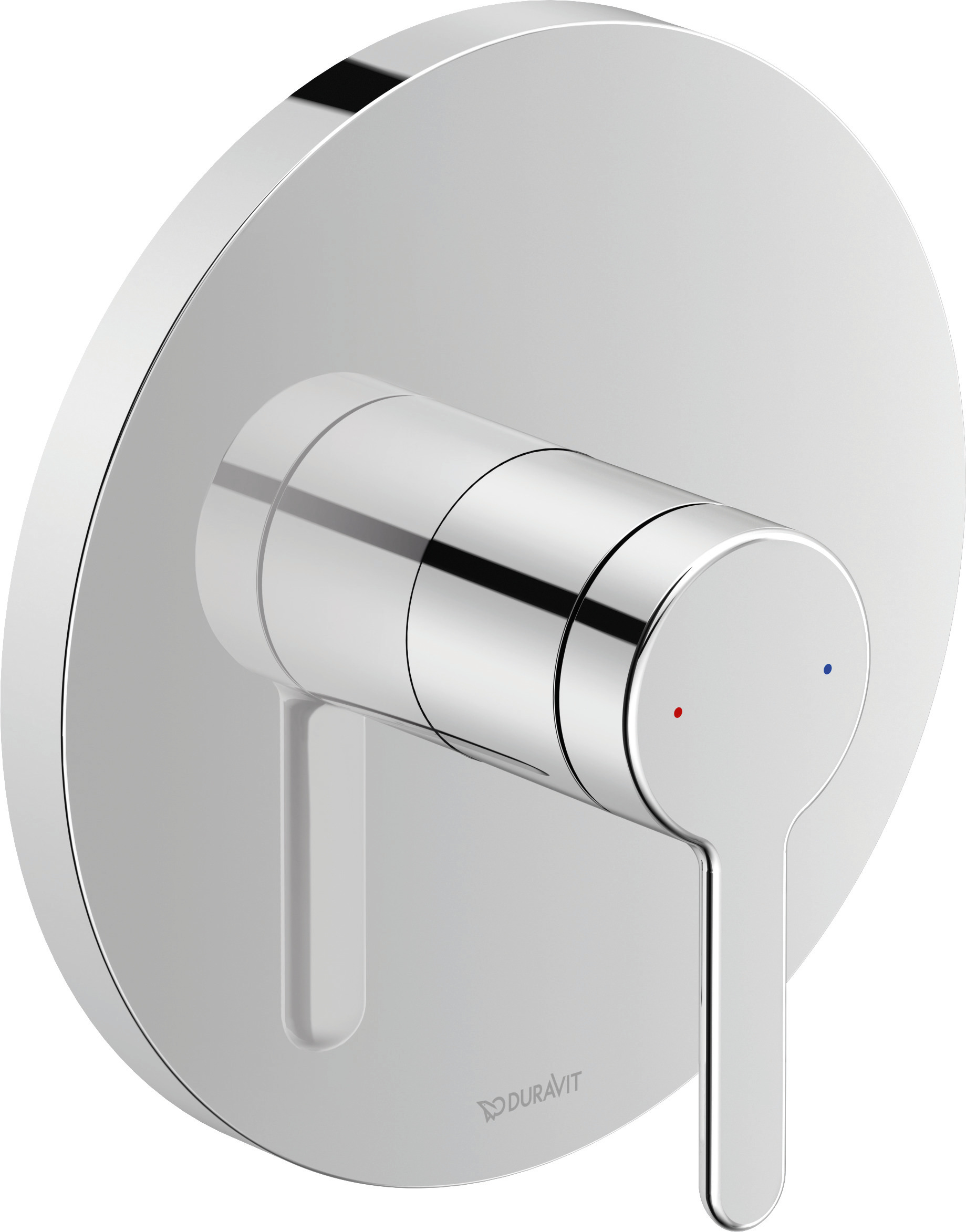 DU C.1 Einhebel Brausemischer UP,Rund Keramikmischsystem, Chrom HG