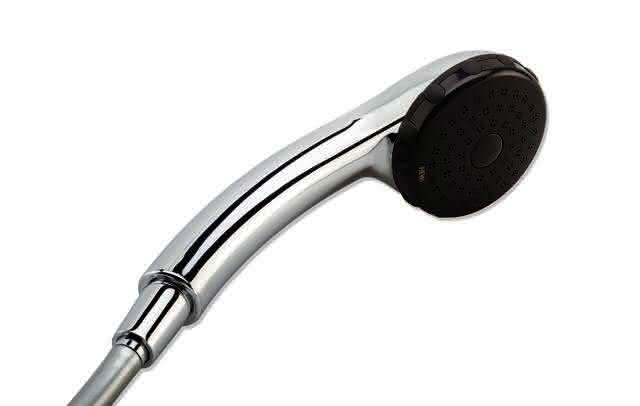 HEWI Handbrause, d:85 mm, 1 Strahl, aerosolarm, Chrom