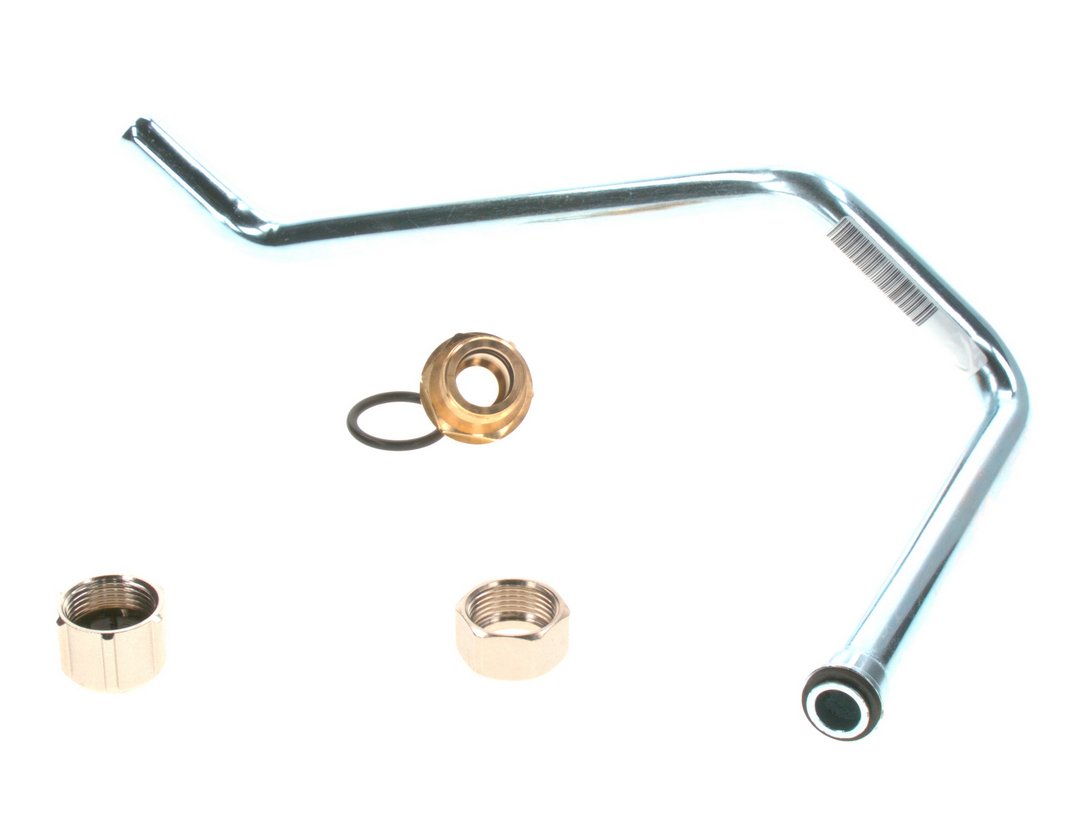 BOSCH Ersatzteil TTNR: 7100837 Verbindungsrohr Armatur/Brenner kpl