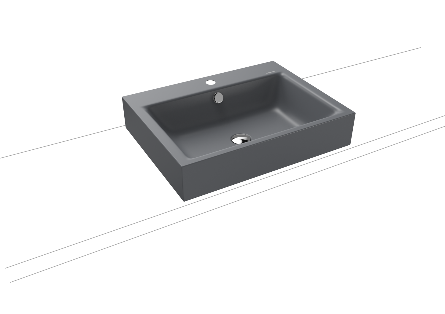 KA WB PURO Mod.3157,600x460mm,cg70,PEFF, AD,m. 1HL,mÜL,chr