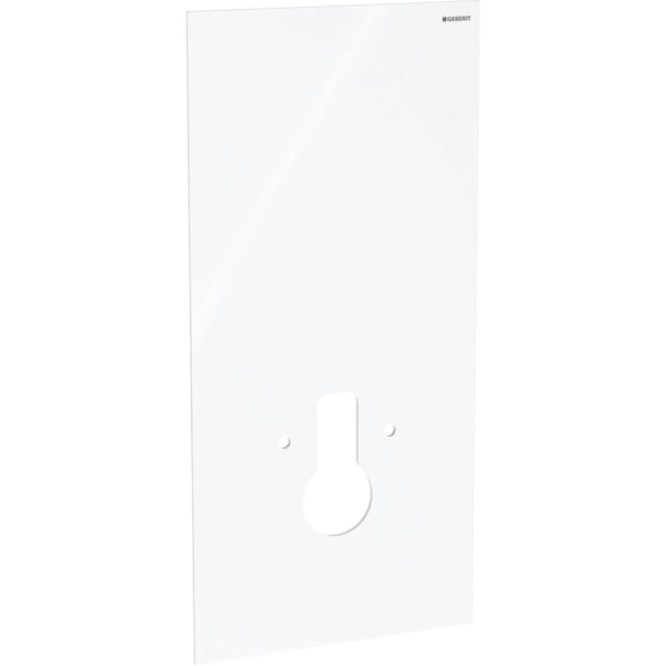 Geberit Frontverkleidung für Geberit Monolith für Wand-WC 101cm Glas weiß