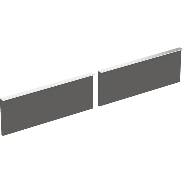Geberit Set Schubl. Front für iCon US für DWT Breite 120 cm, lava (2 St.)