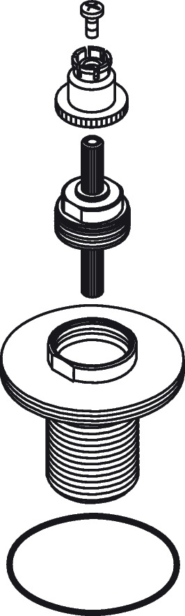 Hansgrohe Spannflansch Axor Absperrventil