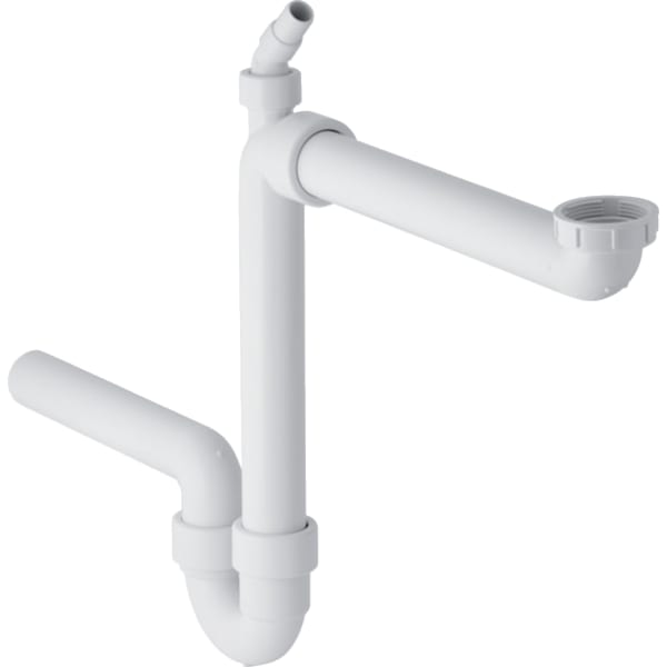 Geberit Rohrbogengeruchsverschluss für ein Spülbecken Raumsparmodell G1 1/2x40
