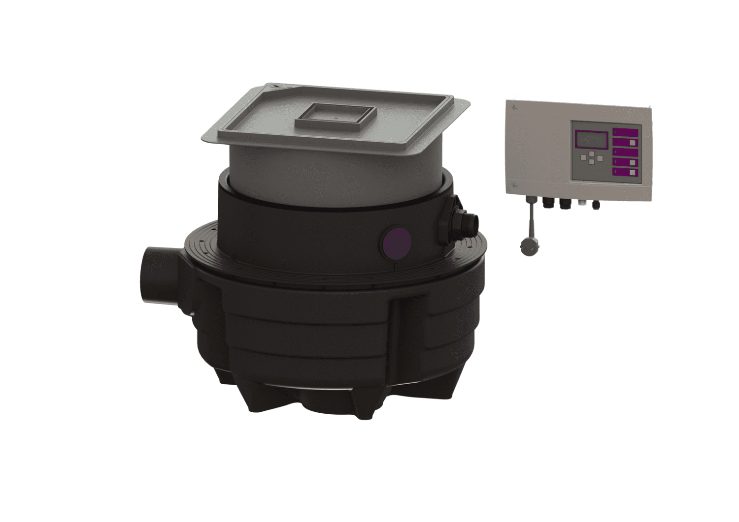 KESSEL-Hebeanlage Aqualift F Compact Duo, SPZ 1000, resist., Bodenpl., befl.
