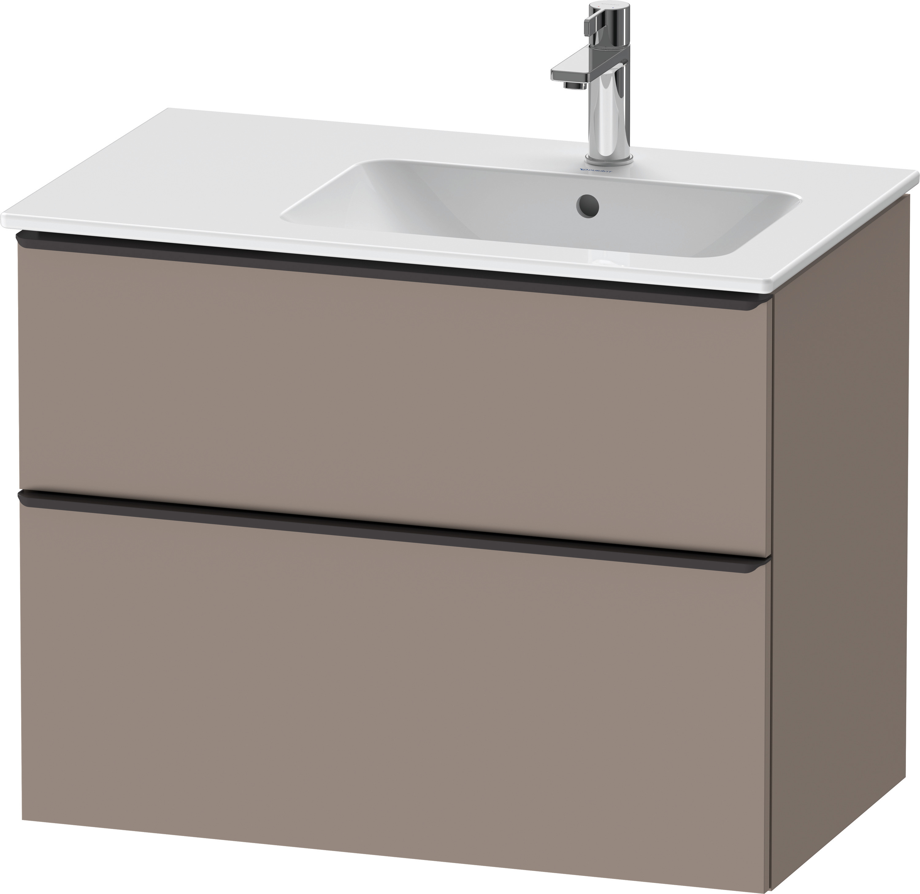 Duravit D-Neo WTU,Ausz:1,Schubk:1,GR:Dia.Schw 810x462x625mm,Wandh,Basalt Matt,Dekor