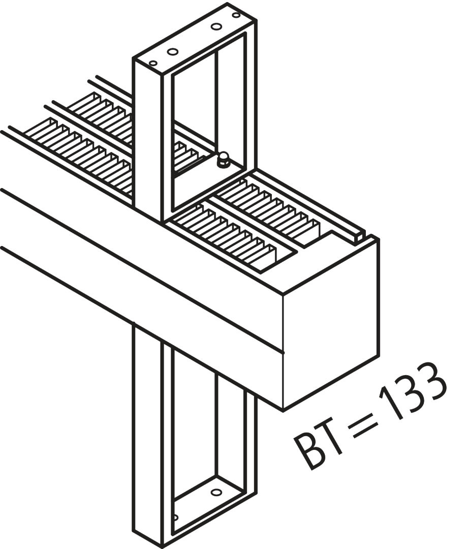 Kermi L-Kon S Typ22 BH140x133x1600mm QN1157,weiß,6bar, m. Abd., AB Uni.,VE2,5