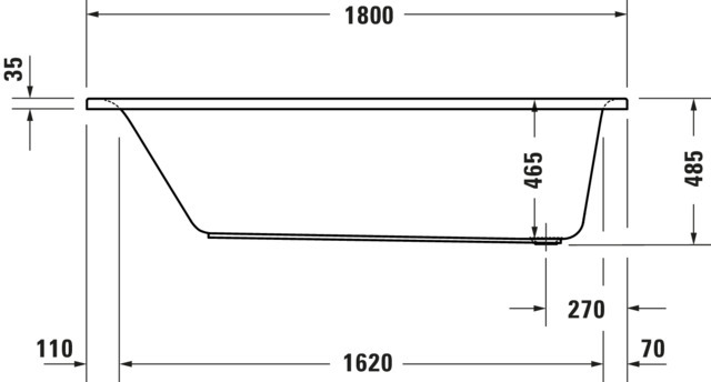 Duravit D-Neo Whirwanne 1800x800mm, Einbau Rückenschr.1 Variabel, Jet-Project, Weiß