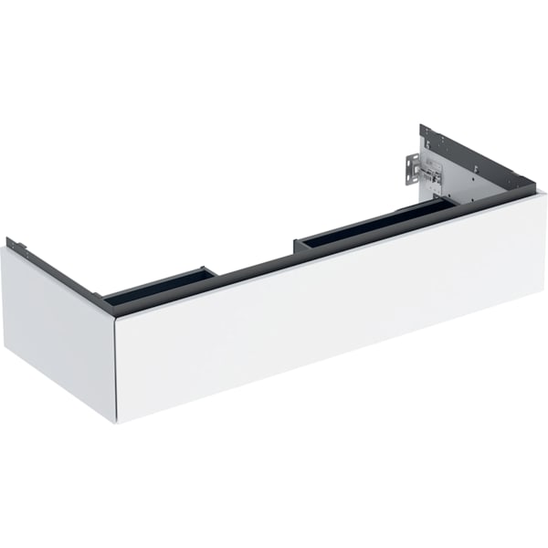 Geberit ONE Unterschrank für WT/-Platte 1 Schubl., 118.4x26,6x47cm, weiß hgl.