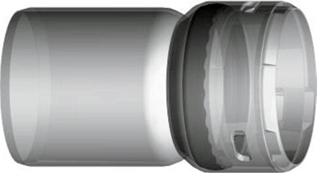 Wolf Steckseite (Halterung) DN60 für Abgasleitung, flexibel Wolf Steckseite (Halterung) DN60 für Abgasleitung, flexibel