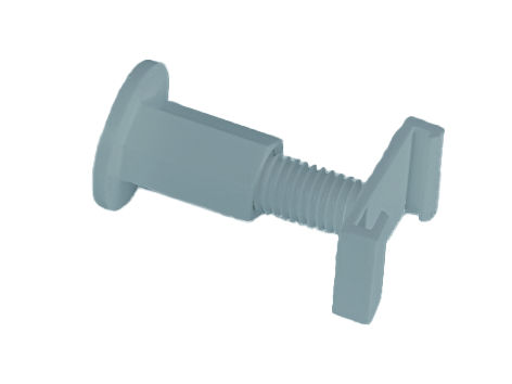 Abstandhalter WA34-50mm, Einhängepunkt 27-43mm, graphitgrau