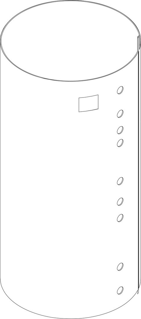 BOSCH Ersatzteil TTNR: 8735100285 Folienmantel 500 SMH weiss everp