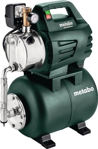 Hauswasserwerk HWW 4000/25 Inox 4000 l/h 45m 8m 1100 W STA 24l METABO Hauswasserwerk HWW 4000/25 Inox 4000 l/h 45m 8m 1100 W STA 24l METABO