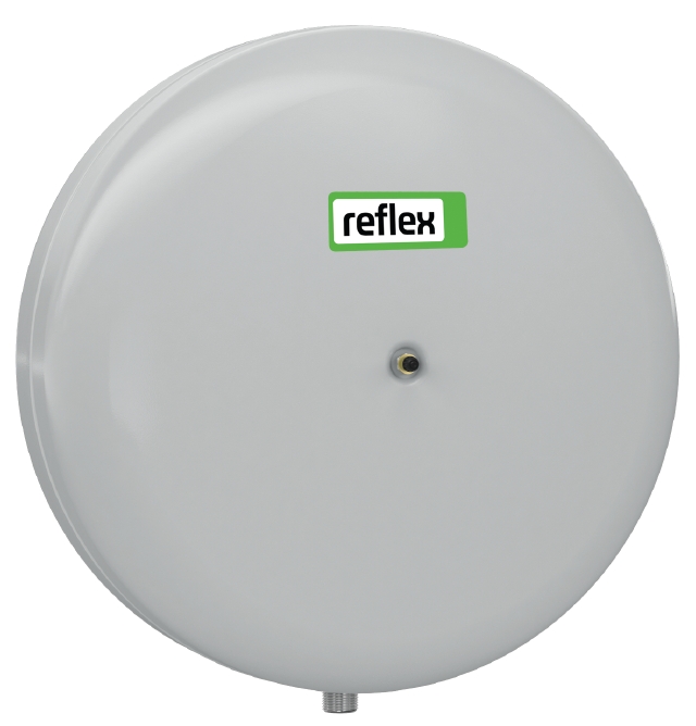 Reflex Membran-Druckausdehnungsgefäß Reflex C 25, grau, 3 bar Reflex Membran-Druckausdehnungsgefäß Reflex C 25, grau, 3 bar
