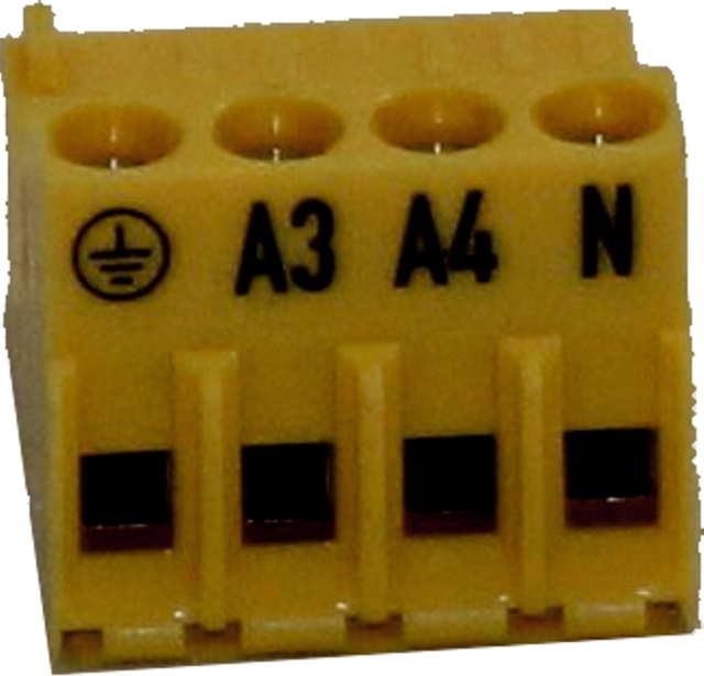 Wolf Gegenstecker gelb 4-polig für SM2