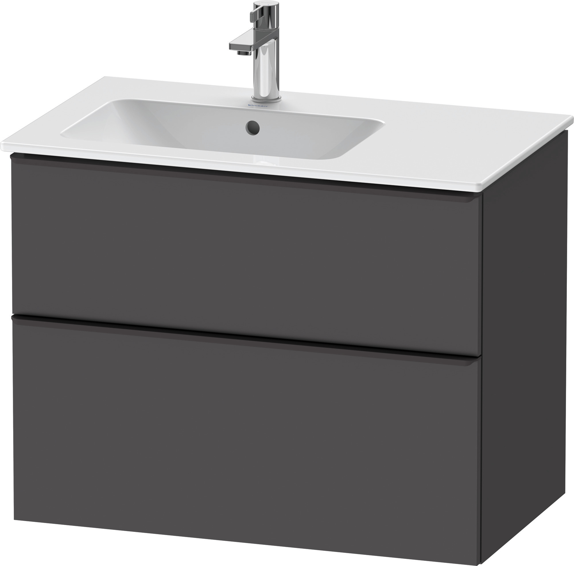 Duravit D-Neo WTU,234583,AZ,1,SBK:1,Gr:D.Schw 810x462x625mm,Wandh,Graphit Matt,Dekor