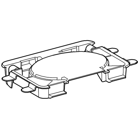 GROHE Schutzplatte 42199 für WC-Elemente
