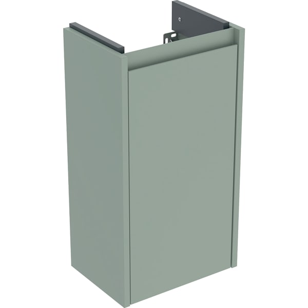 Geberit Renova Plan US für HWB, mit 1 Tür 32,4x60,6x23cm, salbeigrün/l. seidenmatt