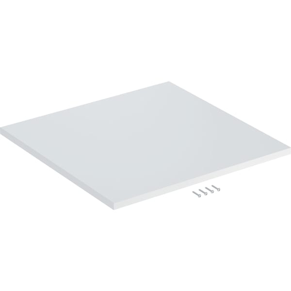 Geberit Abdeckplatte für iCon Seitenschrank B:45cm, weiß matt