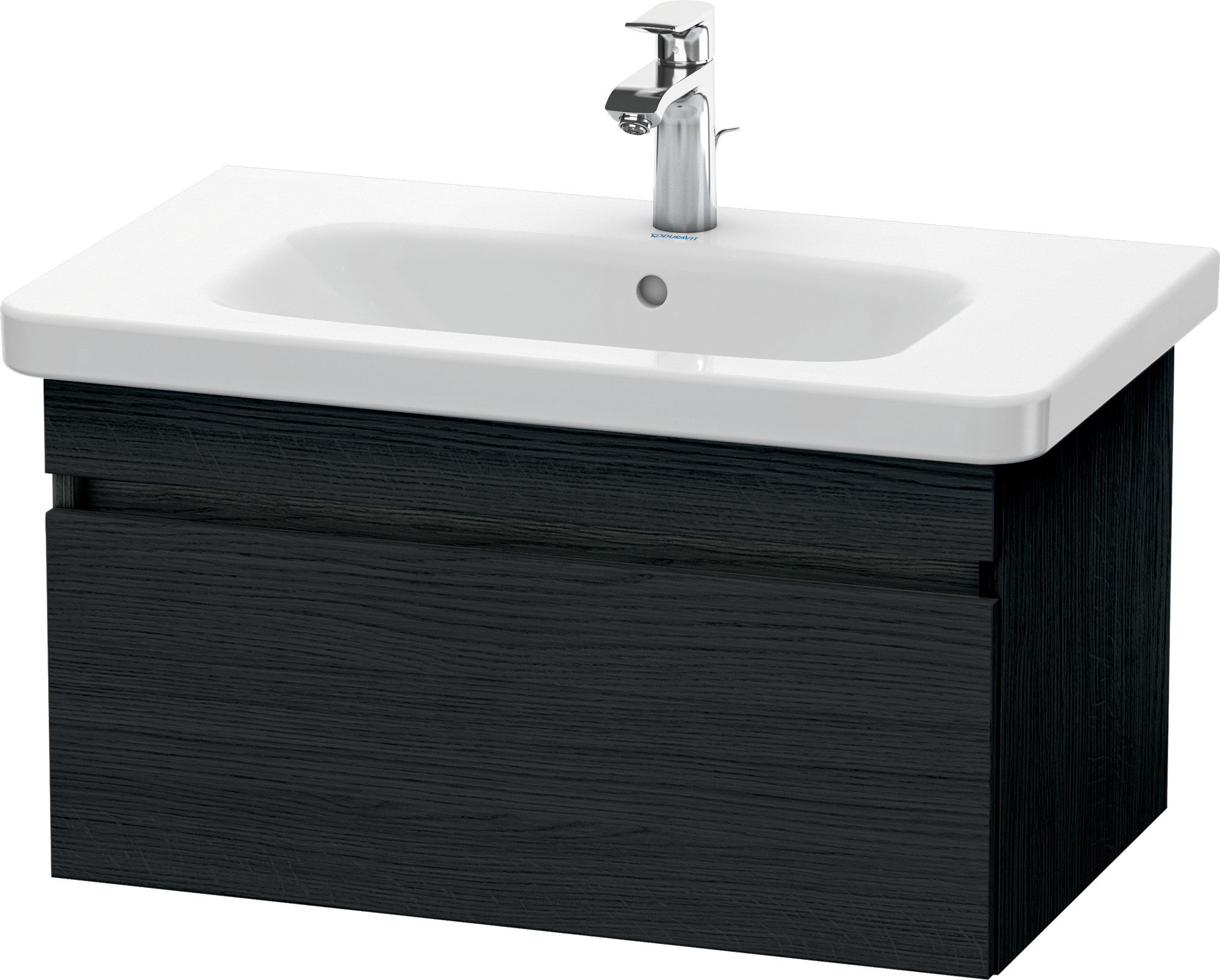 Duravit WTU wandh. DuraStyle 448x730x398mm 1Ausz.,232080, Eiche Schwarz